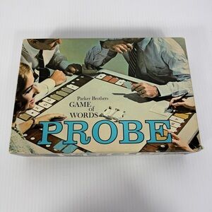 Probe Vintage Board Game Parker Brothers 1964 Edition No. 200 100% Complete